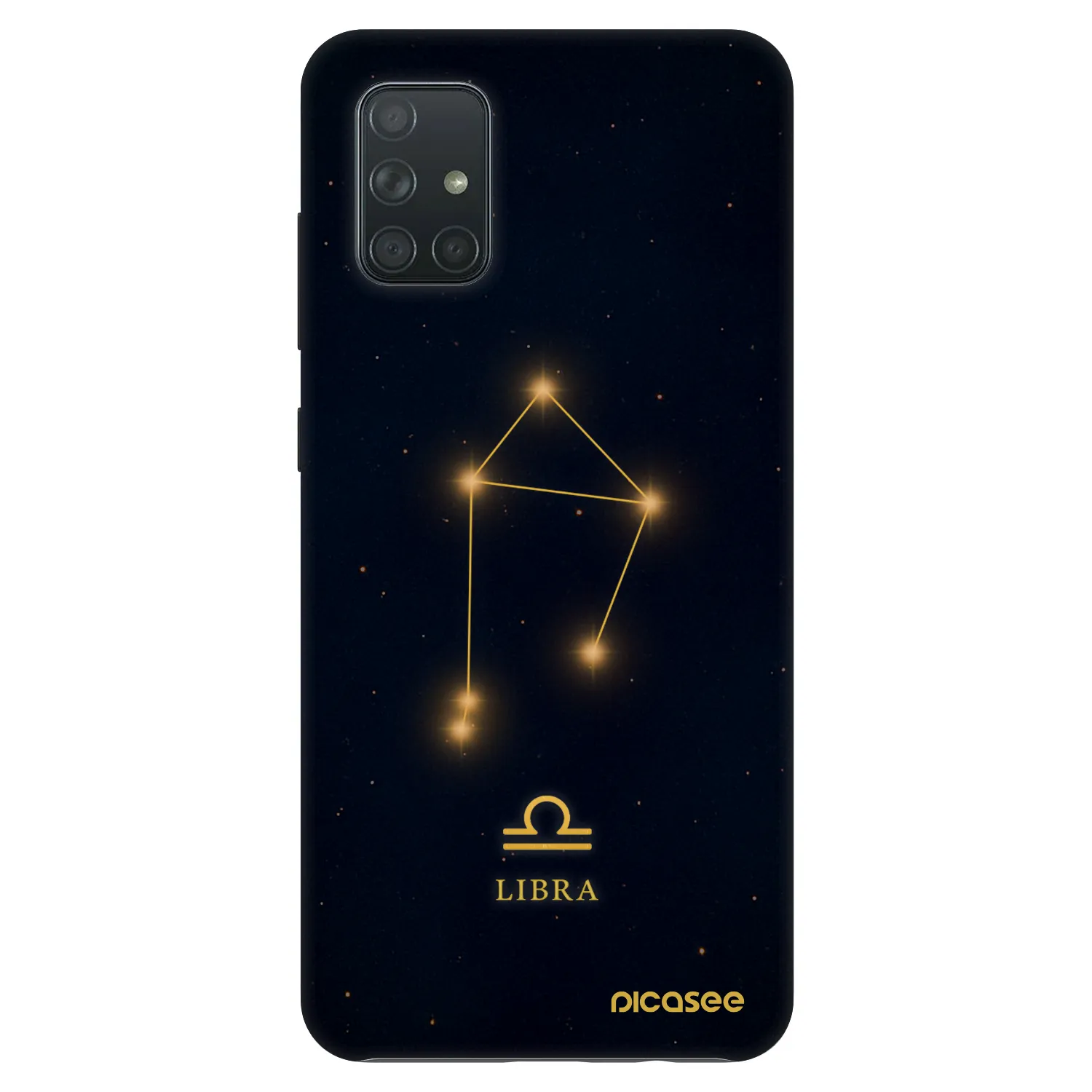 Picasee Fashion Case für Samsung Galaxy A71 A715F - LIBRA