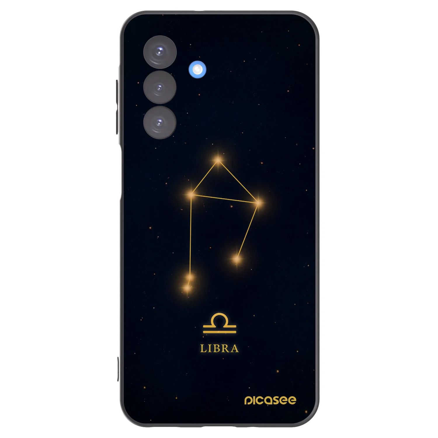 Picasee Samsung Galaxy A17 5G Hülle - Schwarzes Silikon - LIBRA