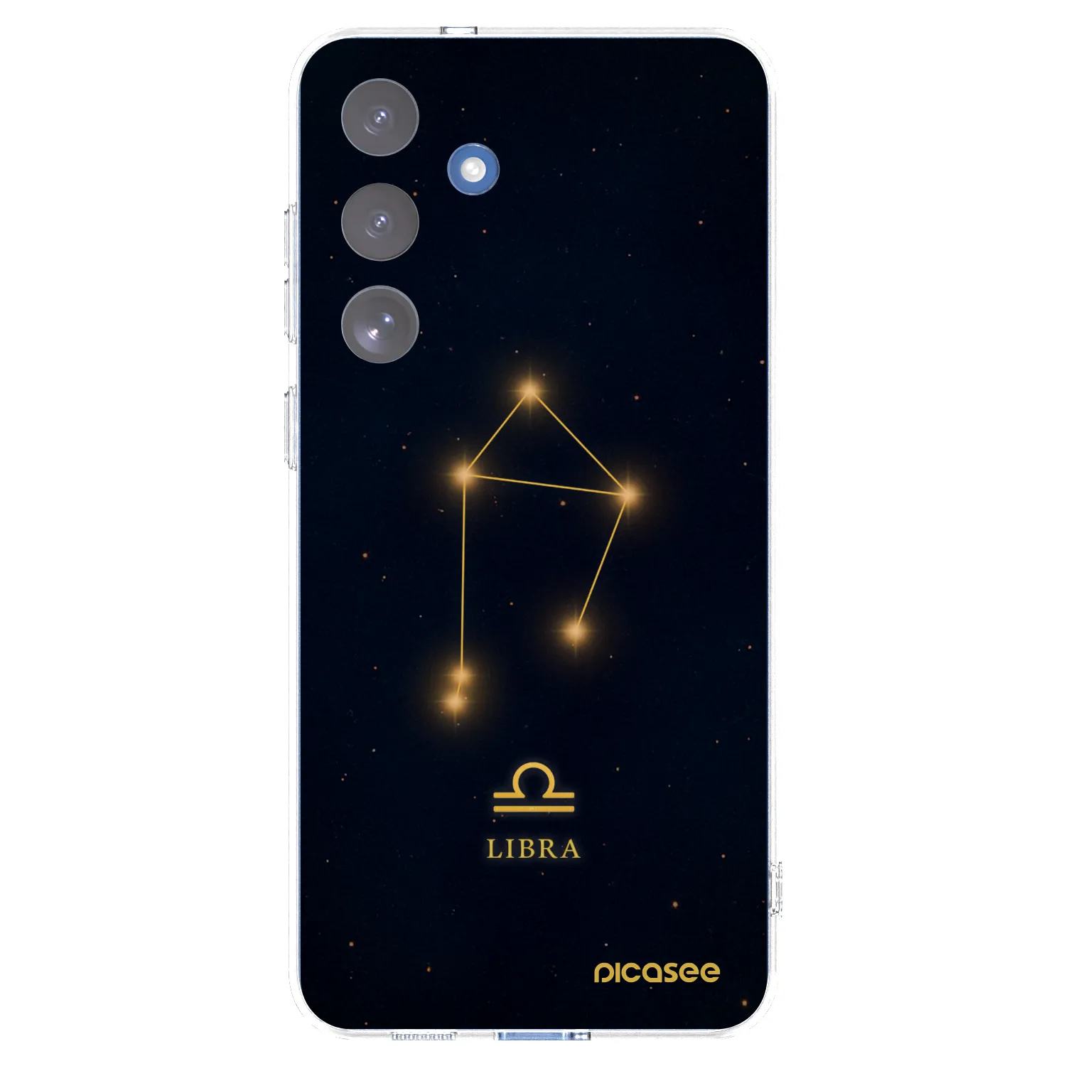 Picasee Samsung Galaxy S25 FE 5G Hülle - Transparentes Silikon - LIBRA