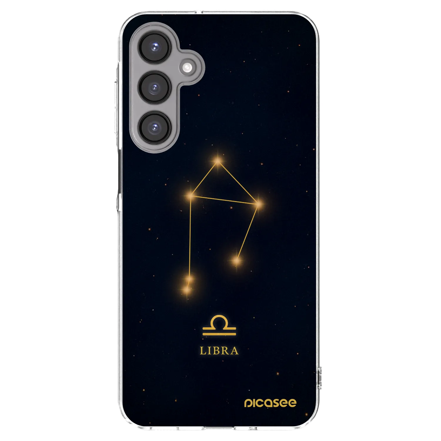 Picasee Samsung Galaxy A16 4G Hülle - Transparentes Silikon - LIBRA