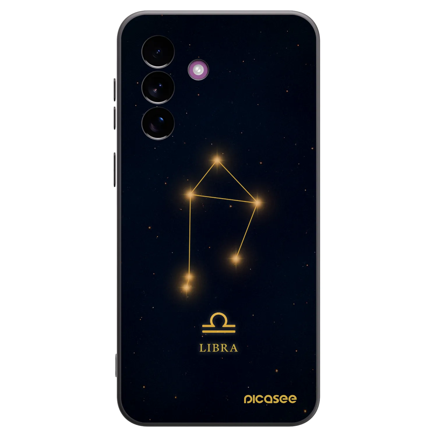 Picasee Samsung Galaxy A37 Hülle - Schwarzes Silikon - LIBRA