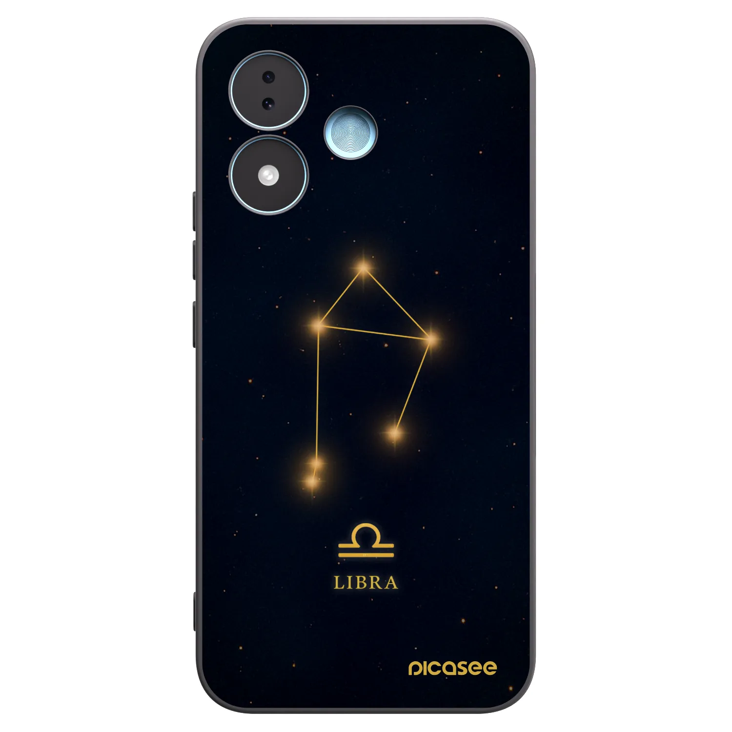 Picasee Xiaomi Redmi Note 17 5G Hülle - Schwarzes Silikon - LIBRA