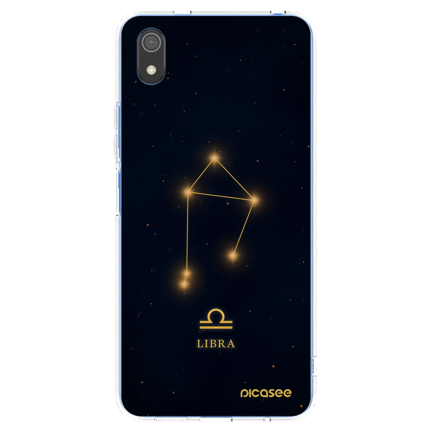 Picasee Xiaomi Redmi 7A Hülle - Transparentes Silikon - LIBRA