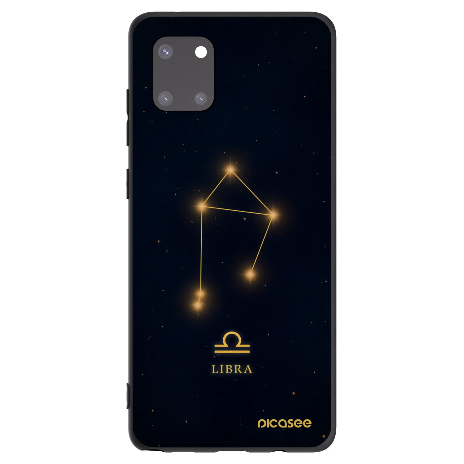 Picasee Samsung Galaxy Note 10 Lite N770F Hülle - Schwarzes Silikon - LIBRA