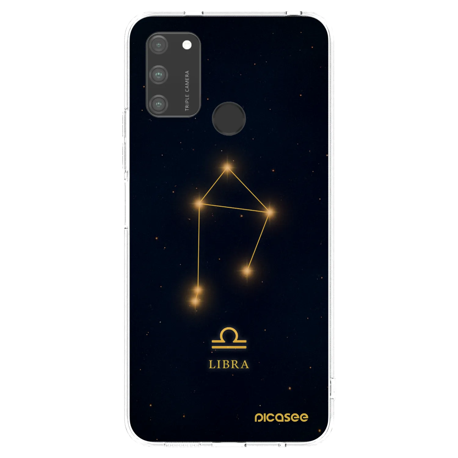 Picasee Honor 9A Hülle - Transparentes Silikon - LIBRA