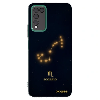 Picasee Honor 10X Lite Hülle - Transparentes Silikon - SCORPIO