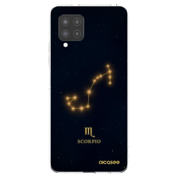 Picasee Samsung Galaxy A42 A426B Hülle - Transparentes Silikon - SCORPIO
