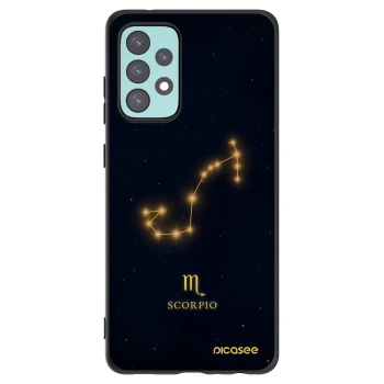 Picasee Samsung Galaxy A72 A725F Hülle - Schwarzes Silikon - SCORPIO