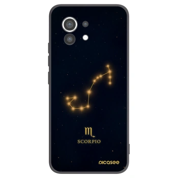 Picasee Xiaomi Mi 11 Hülle - Schwarzes Silikon - SCORPIO