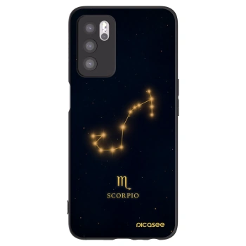 Picasee OPPO A16s Hülle - Schwarzes Silikon - SCORPIO