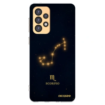 Picasee Samsung Galaxy A33 5G A336 Hülle - Transparentes Silikon - SCORPIO