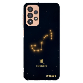 Picasee Samsung Galaxy A23 A236B 5G Hülle - Transparentes Silikon - SCORPIO