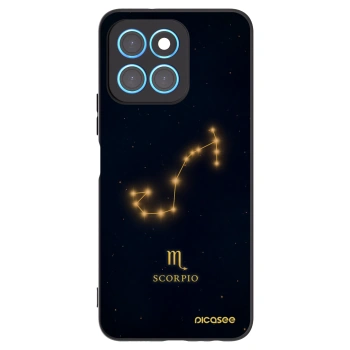 Picasee Honor X8 5G Hülle - Schwarzes Silikon - SCORPIO