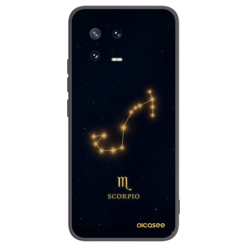 Picasee Xiaomi 13 Pro Hülle - Schwarzes Silikon - SCORPIO