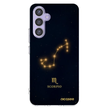 Picasee Samsung Galaxy A54 5G A546B Hülle - Transparentes Silikon - SCORPIO