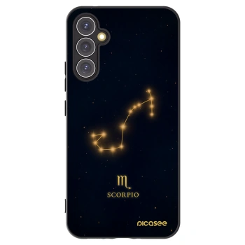 Picasee Samsung Galaxy A34 5G A346B Hülle - Schwarzes Silikon - SCORPIO