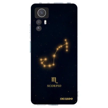Picasee Xiaomi Redmi Note 12S Hülle - Transparentes Silikon - SCORPIO