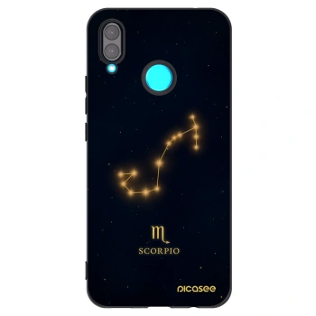 Picasee Huawei Nova 3 Hülle - Schwarzes Silikon - SCORPIO