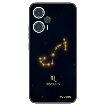 Picasee Xiaomi Poco F5 Hülle - Schwarzes Silikon - SCORPIO