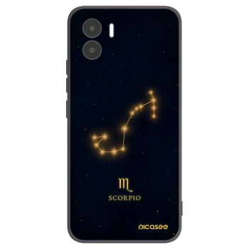 Picasee Xiaomi Redmi A2 Hülle - Schwarzes Silikon - SCORPIO