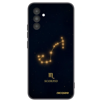 Picasee Samsung Galaxy A04s A047F Hülle - Schwarzes Silikon - SCORPIO