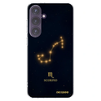 Picasee Samsung Galaxy S24+ S926B 5G Hülle - Transparentes Silikon - SCORPIO