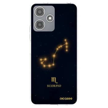 Picasee Xiaomi Redmi 12 5G Hülle - Transparentes Silikon - SCORPIO