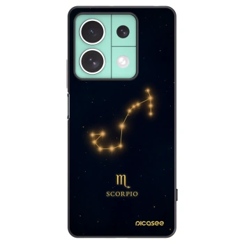 Picasee Xiaomi Redmi Note 13 5G Hülle - Schwarzes Silikon - SCORPIO