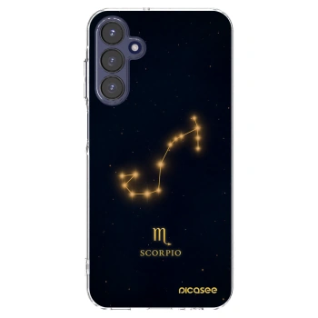 Picasee Samsung Galaxy A15 A155F 4G Hülle - Transparentes Silikon - SCORPIO