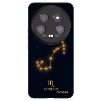 Picasee Xiaomi 14 Ultra Hülle - Schwarzes Silikon - SCORPIO