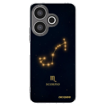 Picasee Xiaomi Redmi 13 4G Hülle - Transparentes Silikon - SCORPIO
