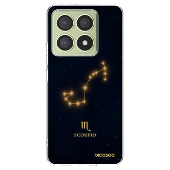 Picasee Xiaomi 14T Hülle - Transparentes Silikon - SCORPIO