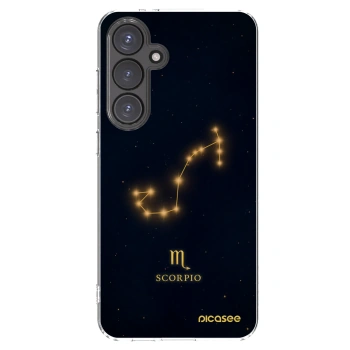 Picasee Samsung Galaxy S24 FE S721B Hülle - Transparentes Silikon - SCORPIO