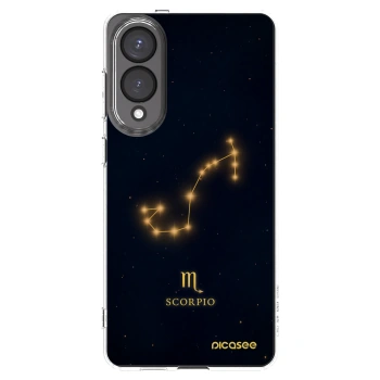 Picasee Samsung Galaxy S25 Edge 5G Hülle - Transparentes Silikon - SCORPIO