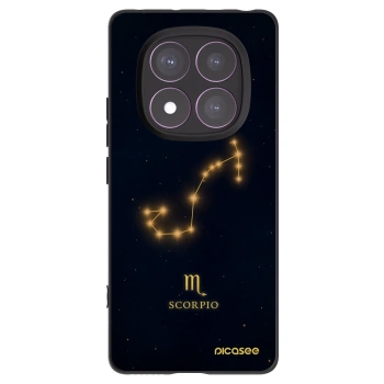 Picasee Xiaomi Redmi Note 14 Pro 4G Hülle - Schwarzes Silikon - SCORPIO