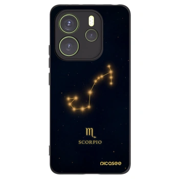Picasee Xiaomi Redmi Note 14 4G Hülle - Schwarzes Silikon - SCORPIO