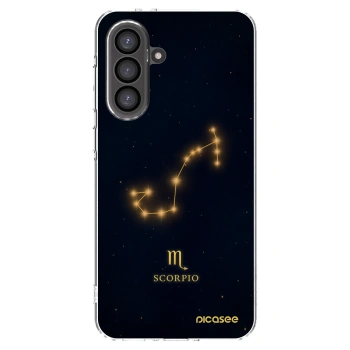 Picasee Samsung Galaxy A36 5G Hülle - Transparentes Silikon - SCORPIO