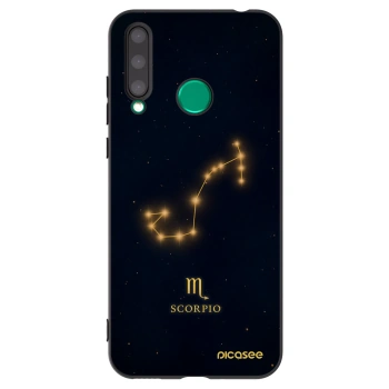 Picasee Honor 20 Lite Hülle - Schwarzes Silikon - SCORPIO