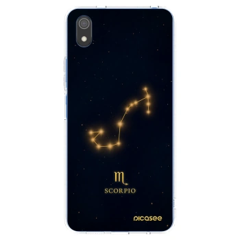 Picasee Xiaomi Redmi 7A Hülle - Transparentes Silikon - SCORPIO