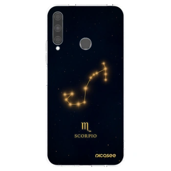 Picasee Huawei P40 Lite E Hülle - Transparentes Silikon - SCORPIO