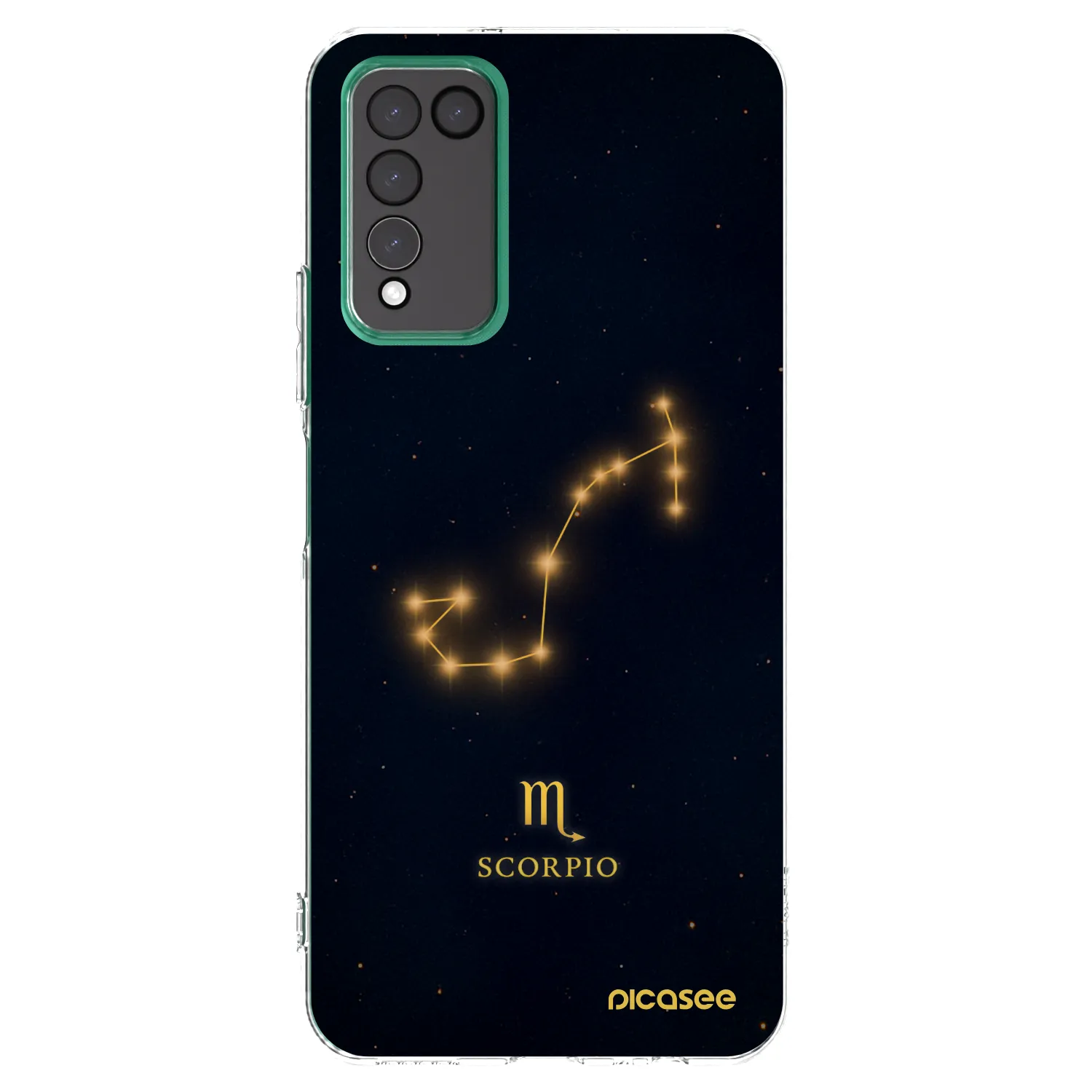Picasee Honor 10X Lite Hülle - Transparentes Silikon - SCORPIO
