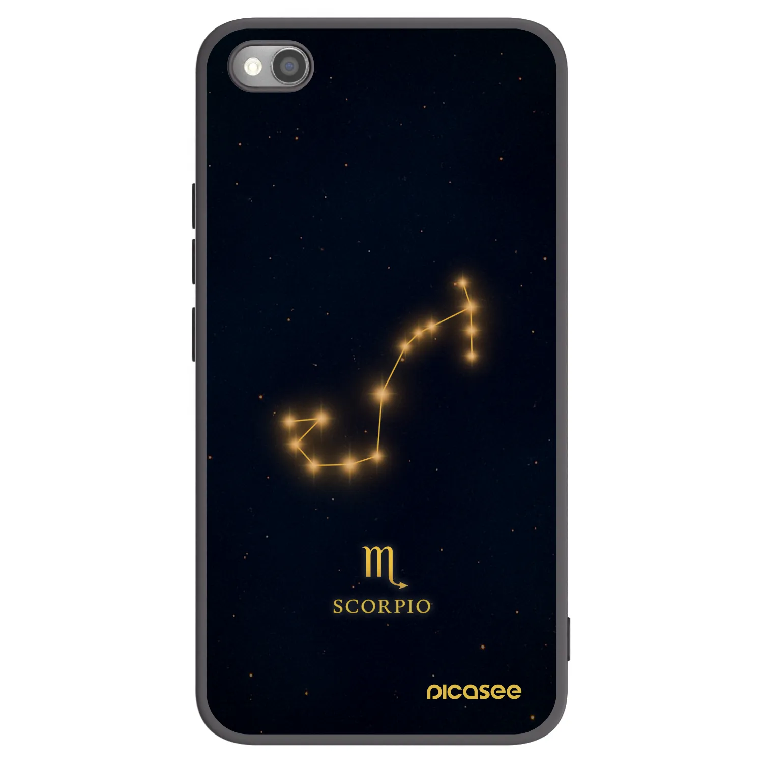 Picasee Xiaomi Redmi Note 11S 5G Hülle - Schwarzes Silikon - SCORPIO