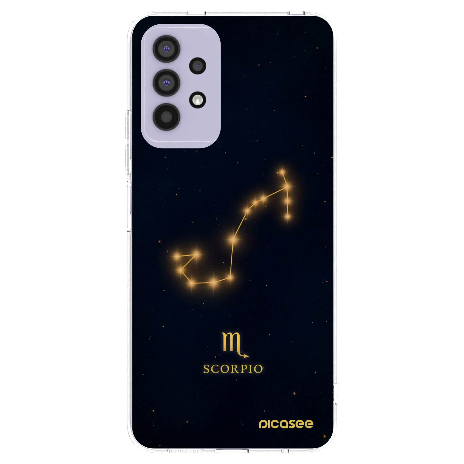 Picasee Samsung Galaxy A32 4G SM-A325F Hülle - Transparentes Silikon - SCORPIO