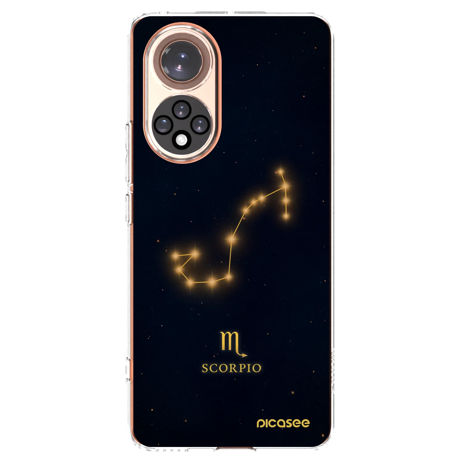 Picasee Honor 50 5G Hülle - Transparentes Silikon - SCORPIO