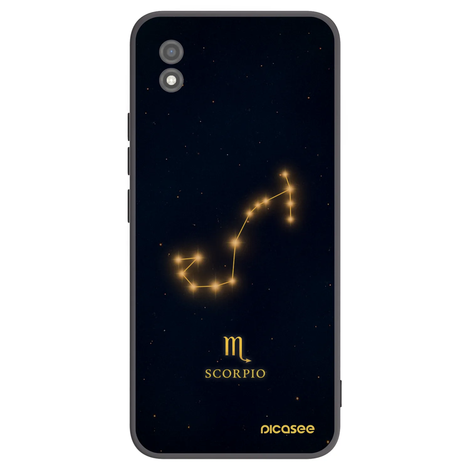Picasee Realme C11 (2021) Hülle - Schwarzes Silikon - SCORPIO