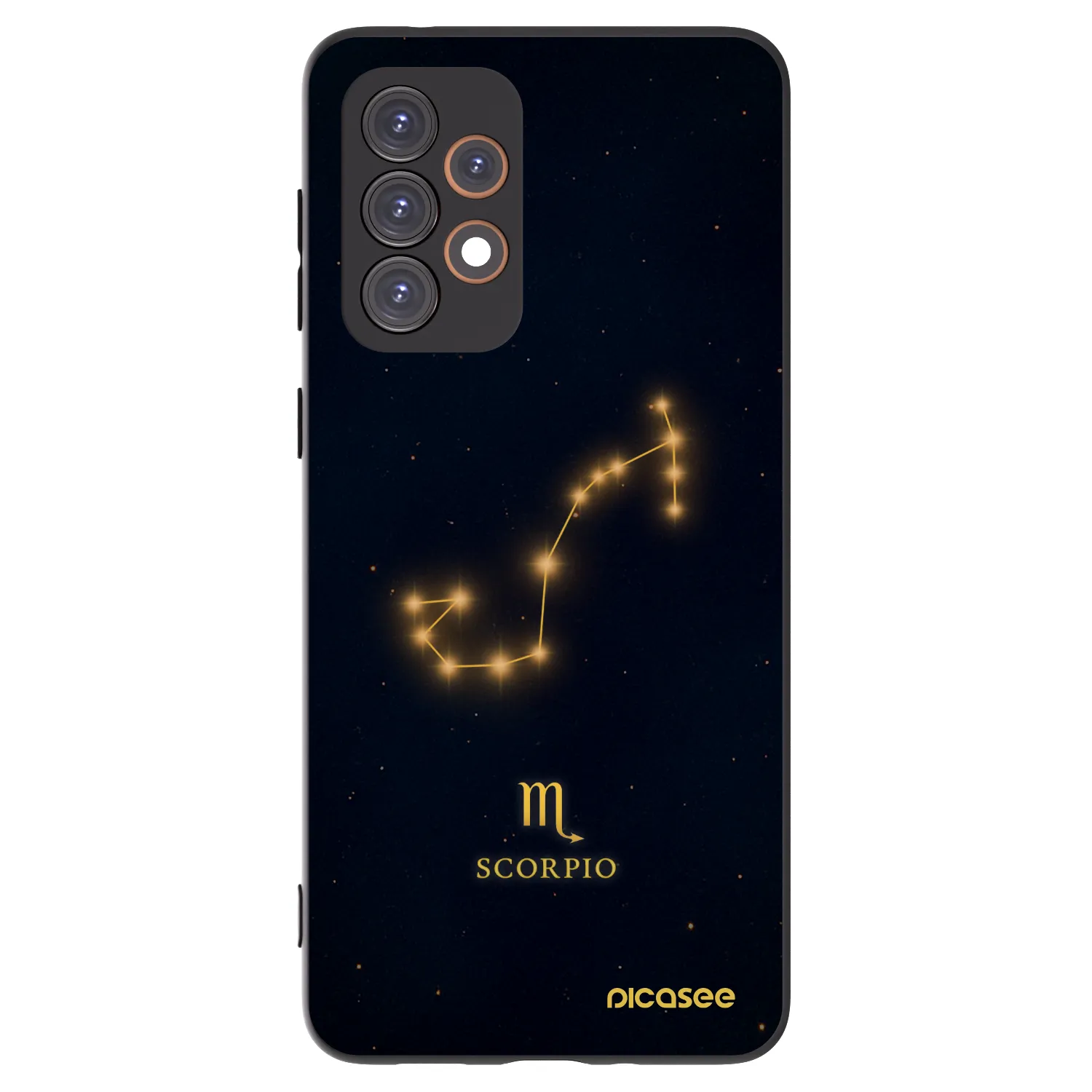 Picasee Samsung Galaxy A33 5G A336 Hülle - Schwarzes Silikon - SCORPIO