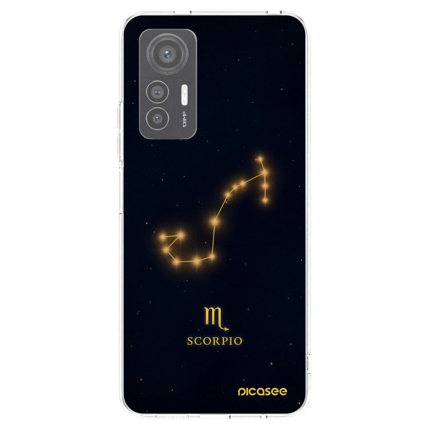 Picasee Xiaomi 12 Lite Hülle - Transparentes Silikon - SCORPIO