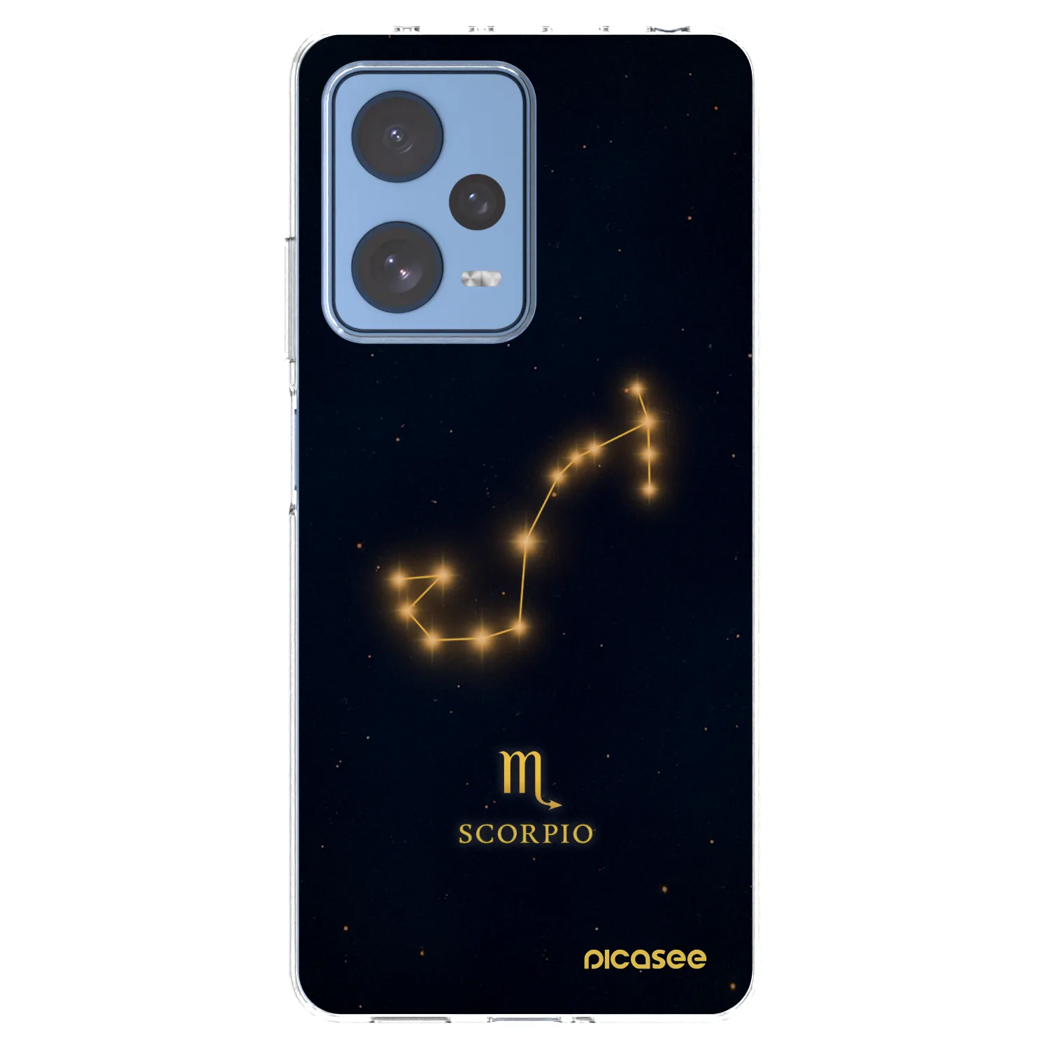 Picasee Xiaomi Redmi Note 12 Pro 5G Hülle - Transparentes Silikon - SCORPIO