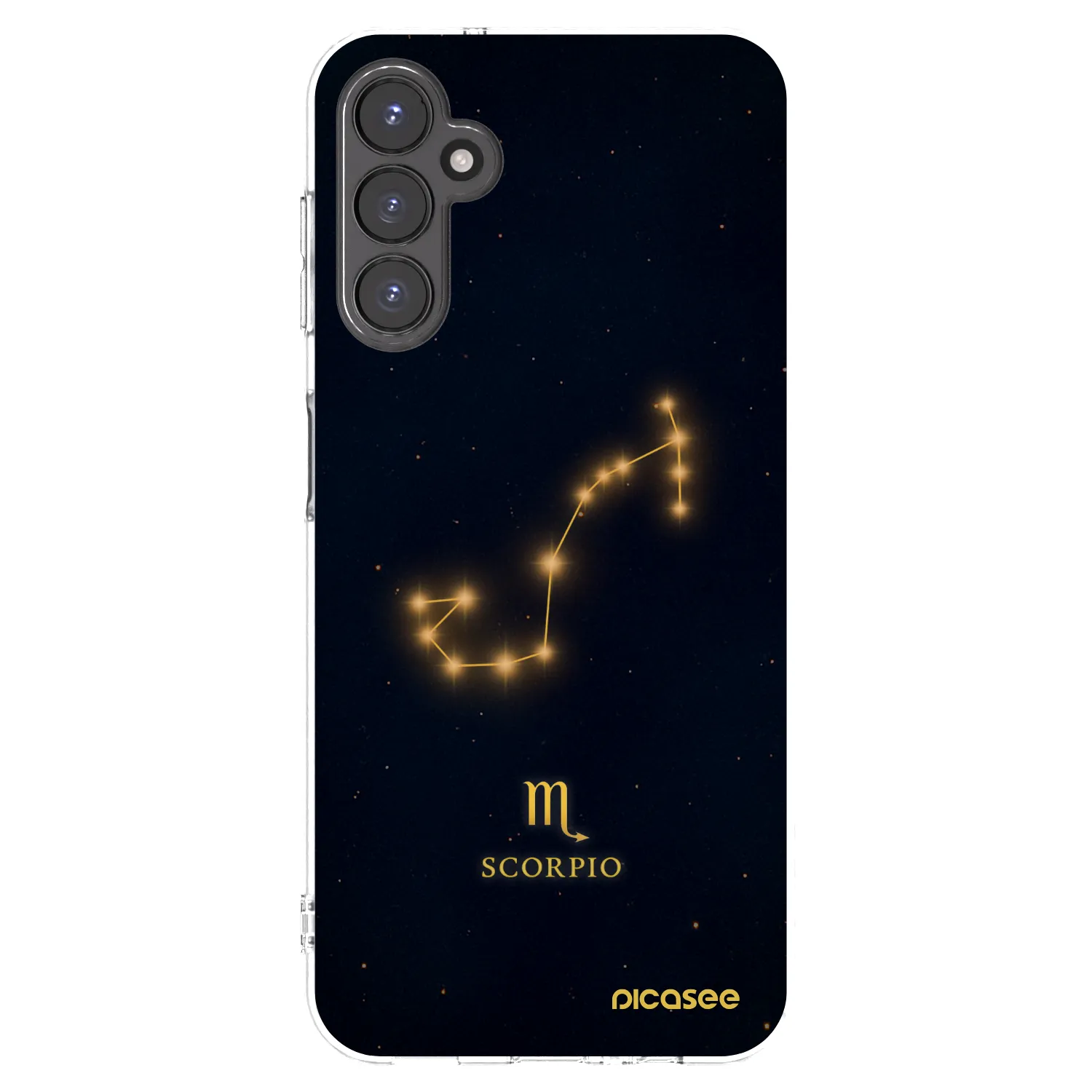 Picasee Samsung Galaxy A14 5G A146P Hülle - Transparentes Silikon - SCORPIO