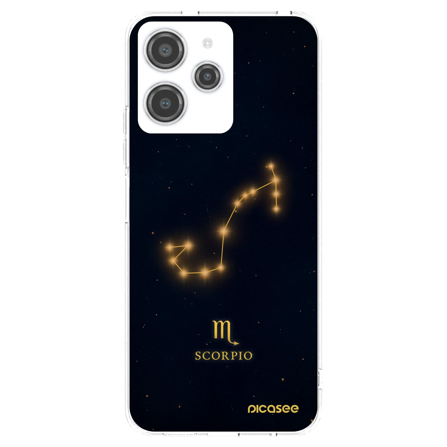 Picasee Xiaomi Redmi 12 4G Hülle - Transparentes Silikon - SCORPIO